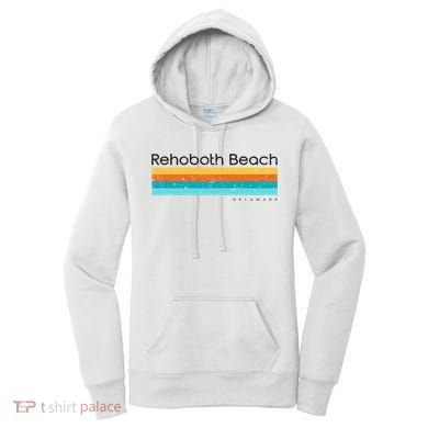Retro Rehoboth Beach Delaware De Women's Hoodie