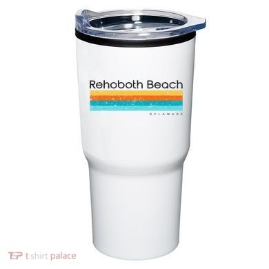Retro Rehoboth Beach Delaware De Tumbler
