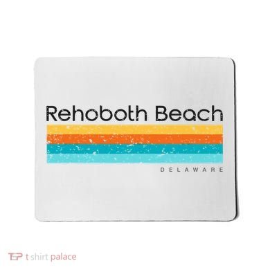 Retro Rehoboth Beach Delaware De Mousepad