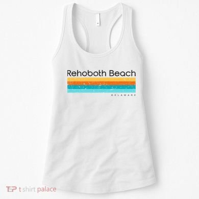 Retro Rehoboth Beach Delaware De Women's Tank Top