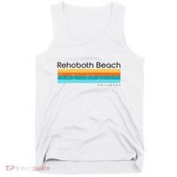 Retro Rehoboth Beach Delaware De Tank Top thumb 0