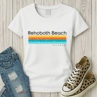 Retro Rehoboth Beach Delaware De Women's T-Shirt thumb 3