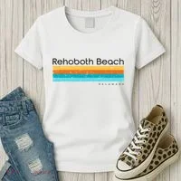 Retro Rehoboth Beach Delaware De Women's T-Shirt thumb 3