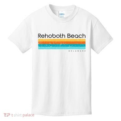 Retro Rehoboth Beach Delaware De Kids T-Shirt