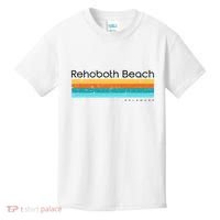 Retro Rehoboth Beach Delaware De Kids T-Shirt thumb 0
