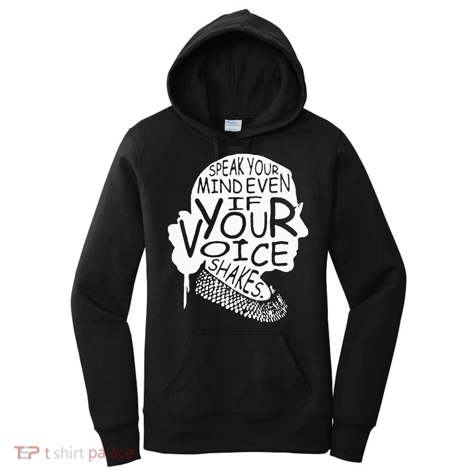 RBG Ruth Bader Ginsburg Feminist Political Gift Women's Hoodie