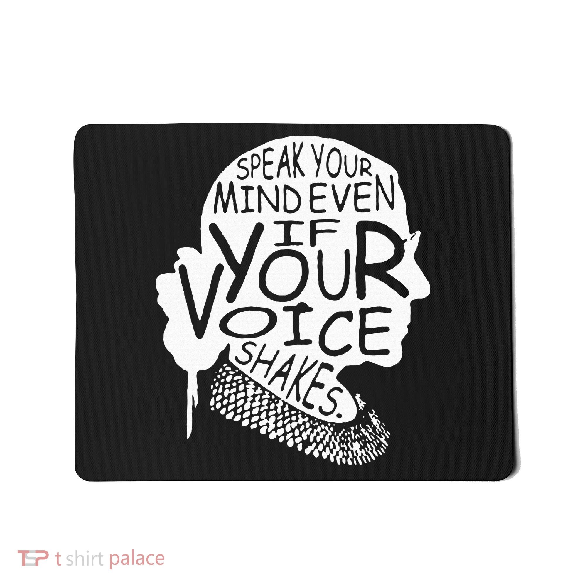 RBG Ruth Bader Ginsburg Feminist Political Gift Mousepad