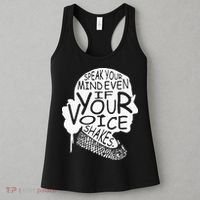 RBG Ruth Bader Ginsburg Feminist Political Gift Women's Tank Top thumb 3