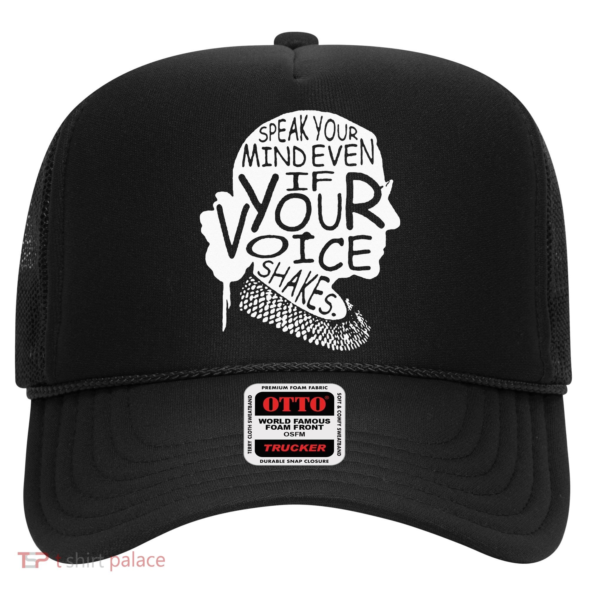 RBG Ruth Bader Ginsburg Feminist Political Gift Hat