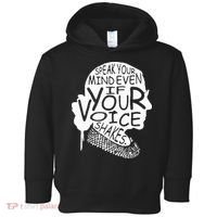 RBG Ruth Bader Ginsburg Feminist Political Gift Toddler Hoodie thumb 0
