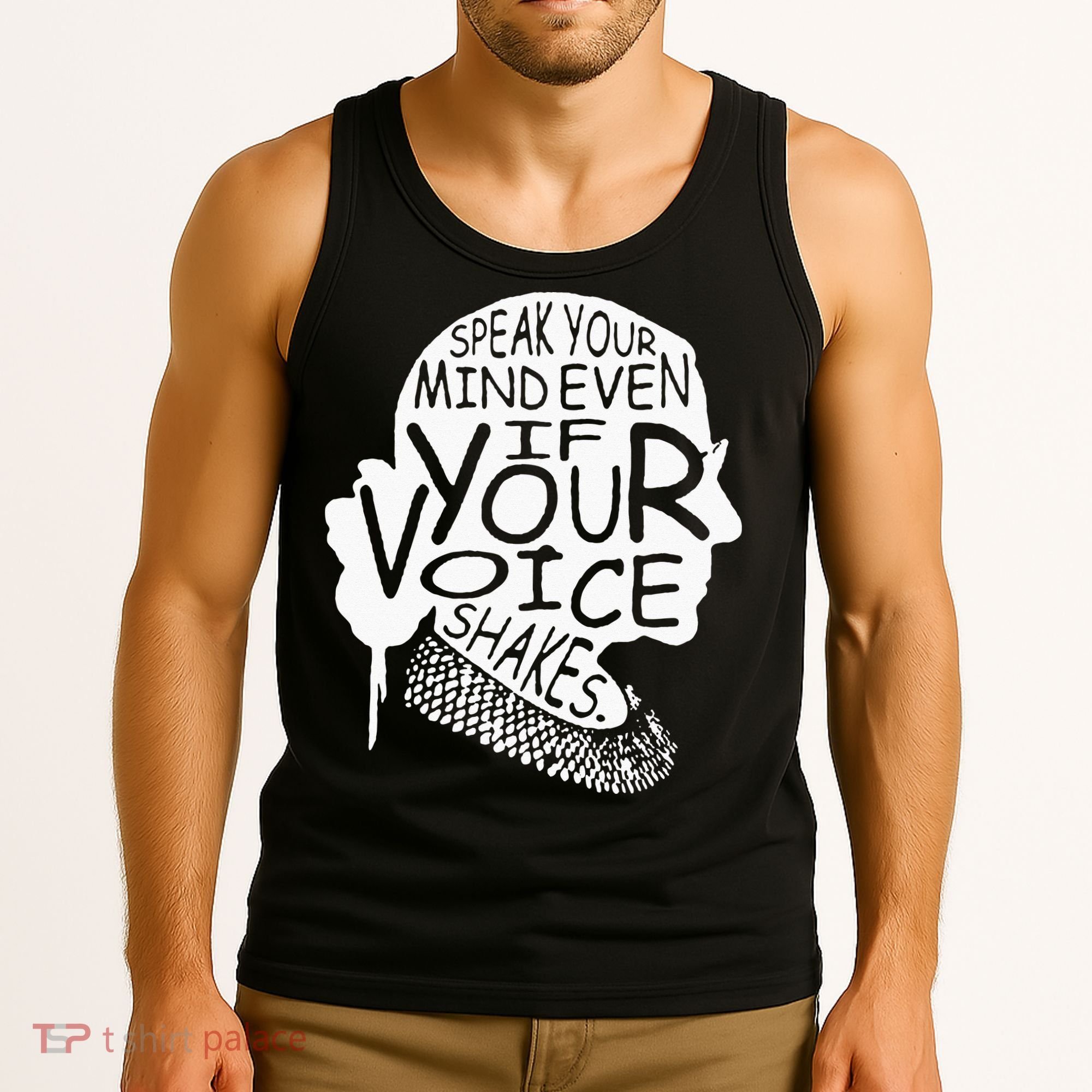 RBG Ruth Bader Ginsburg Feminist Political Gift Tank Top