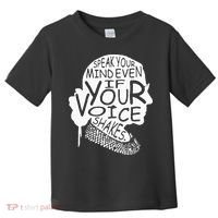 RBG Ruth Bader Ginsburg Feminist Political Gift Toddler T-Shirt thumb 0
