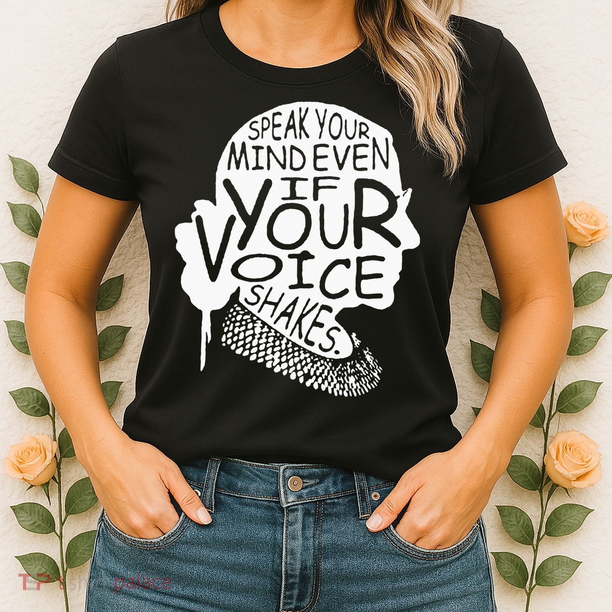 RBG Ruth Bader Ginsburg Feminist Political Gift Women's T-Shirt
