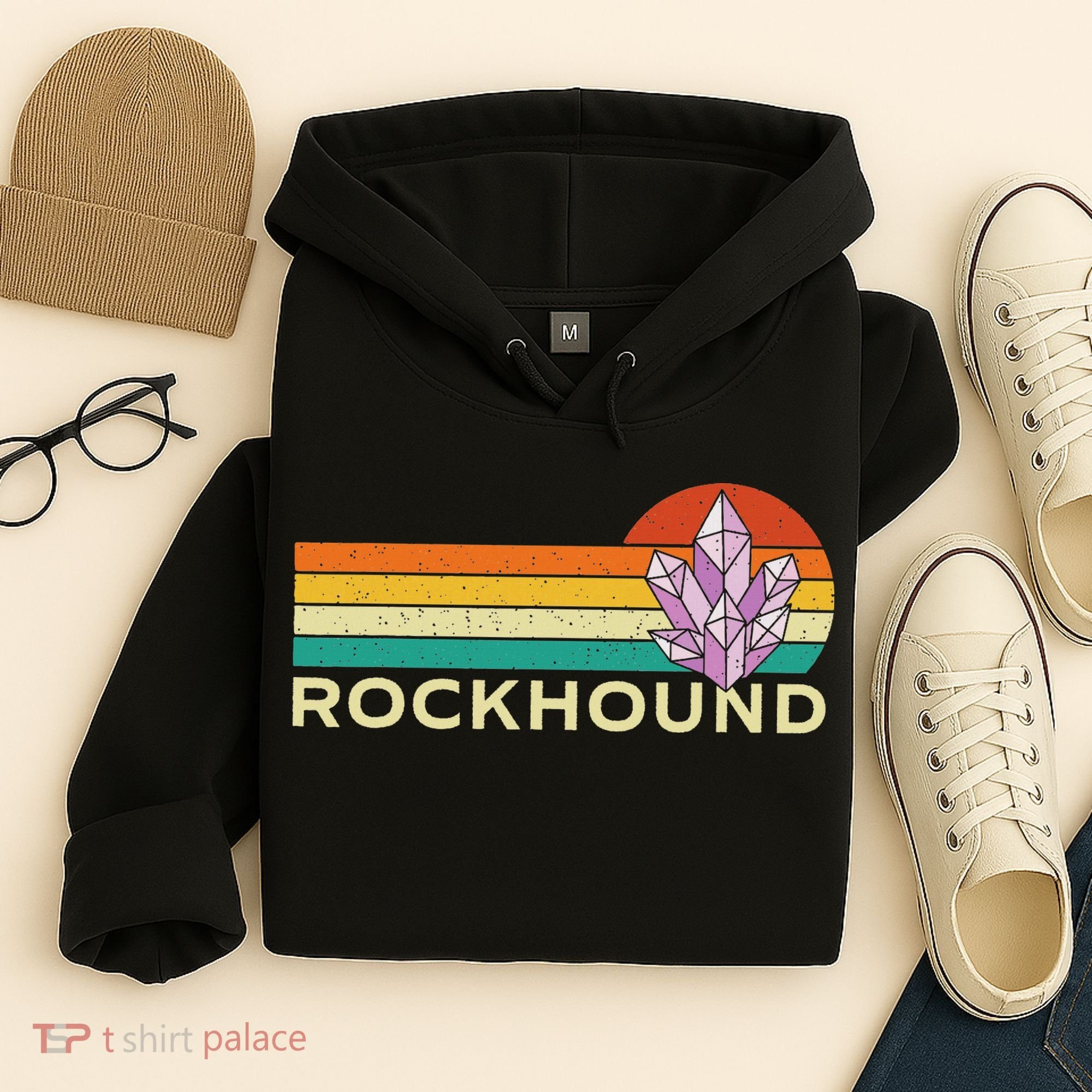 Rockhound Rock Collector Geode Hunter Geology Hoodie