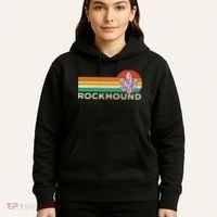 Rockhound Rock Collector Geode Hunter Geology Hoodie thumb 5