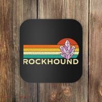Rockhound Rock Collector Geode Hunter Geology Coaster thumb 0