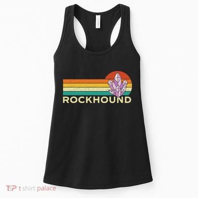 Rockhound Rock Collector Geode Hunter Geology Women's Tank Top