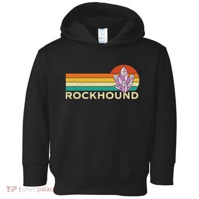 Rockhound Rock Collector Geode Hunter Geology Toddler Hoodie