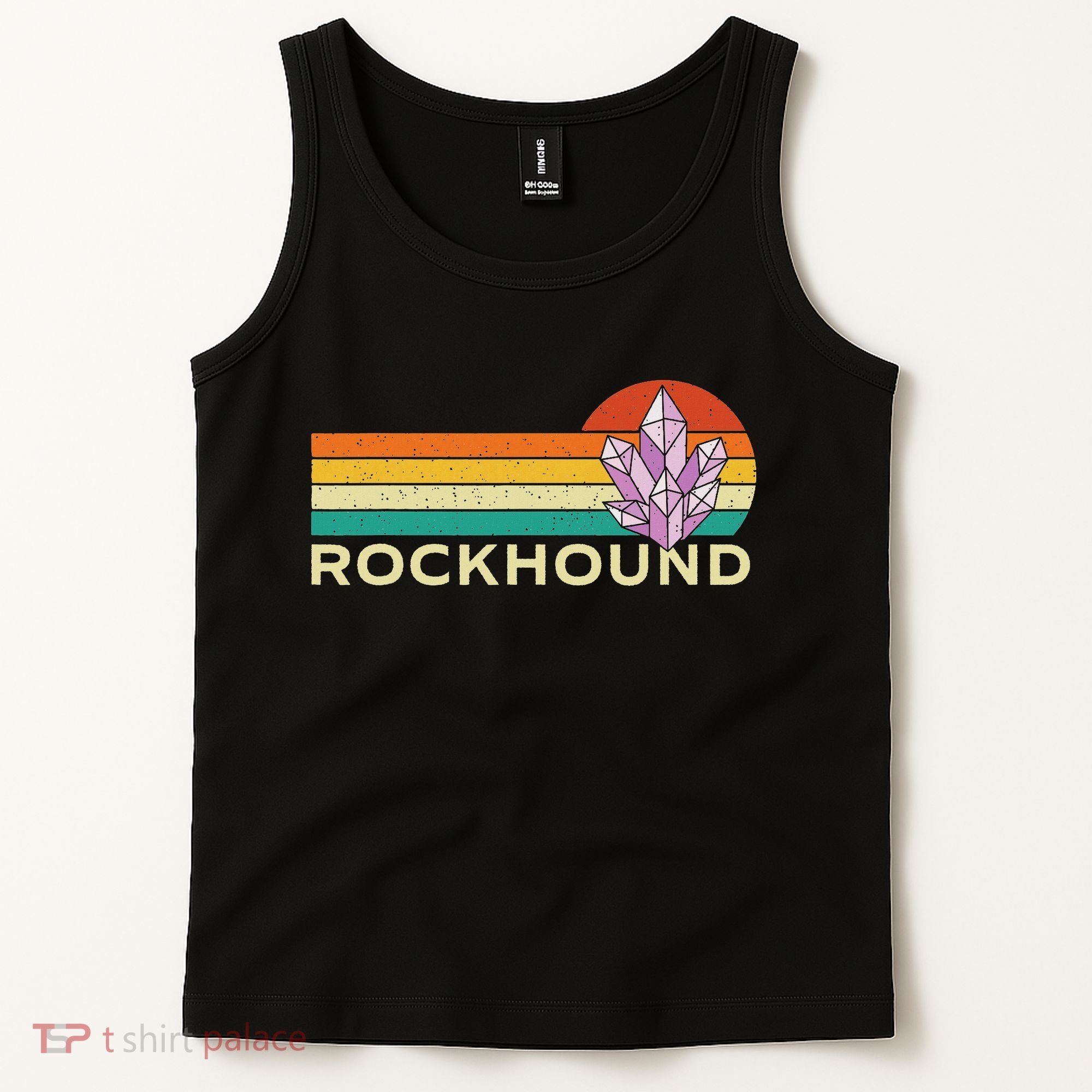 Rockhound Rock Collector Geode Hunter Geology Tank Top