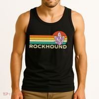 Rockhound Rock Collector Geode Hunter Geology Tank Top thumb 3