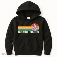 Rockhound Rock Collector Geode Hunter Geology Kids Hoodie thumb 0