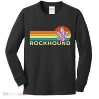 Rockhound Rock Collector Geode Hunter Geology Kids Long Sleeve Shirt thumb 0