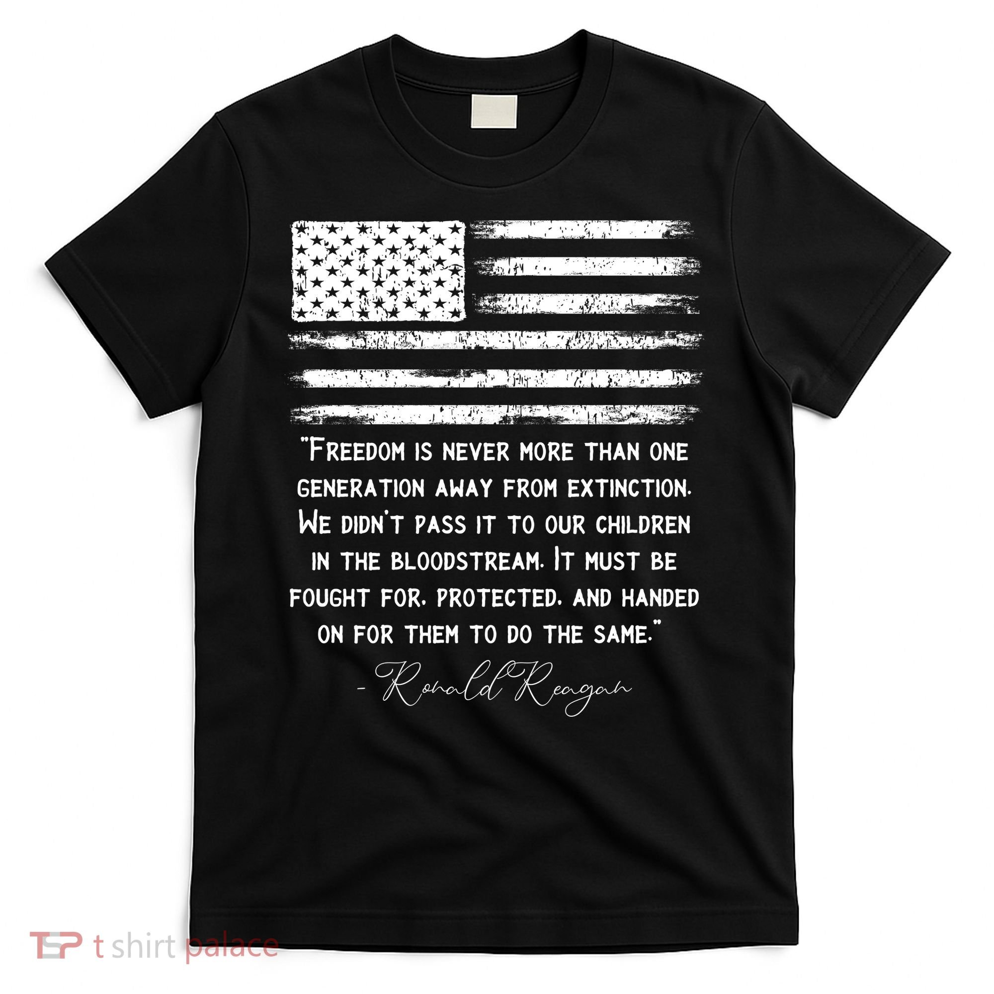 Ronald Reagan Conservative Anti Democrat T-Shirt