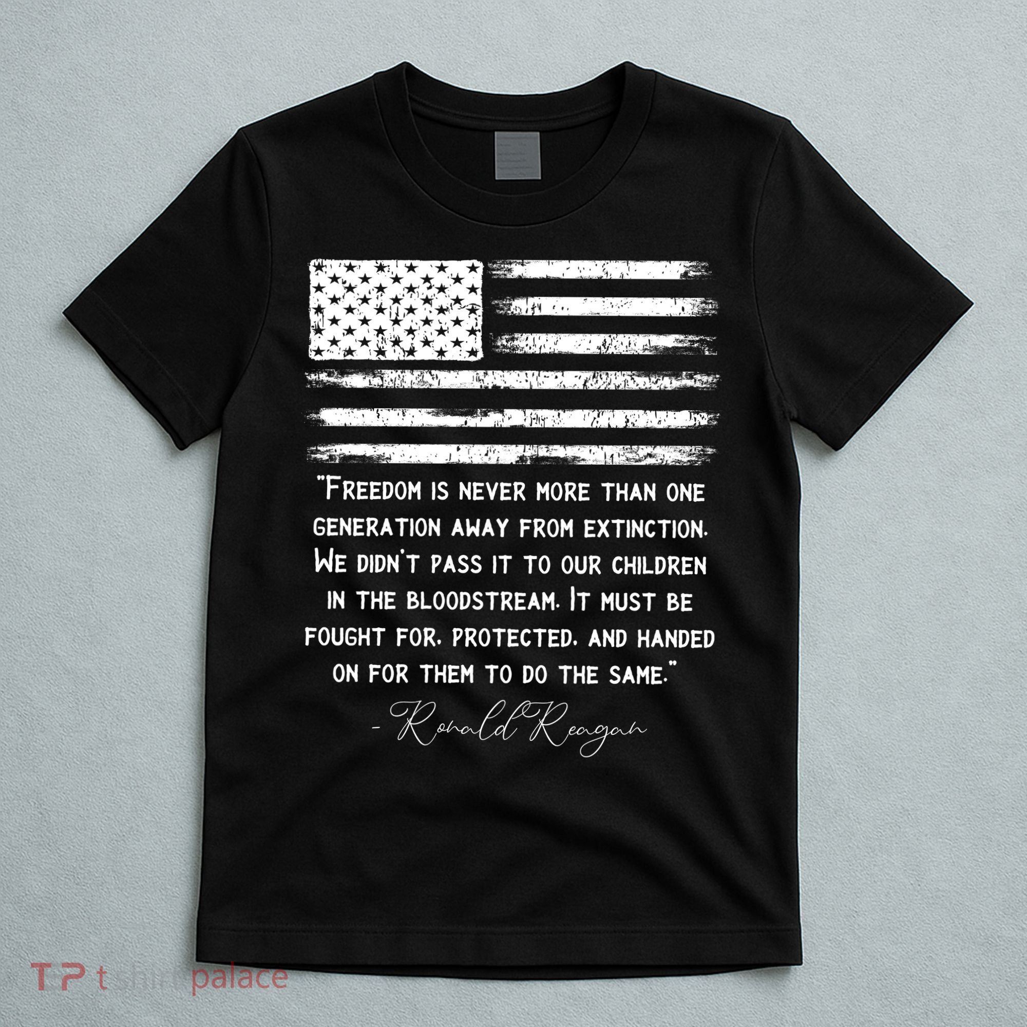 Ronald Reagan Conservative Anti Democrat T-Shirt