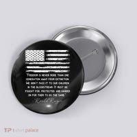 Ronald Reagan Conservative Anti Democrat Button thumb 0
