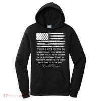 Ronald Reagan Conservative Anti Democrat Women's Hoodie thumb 0