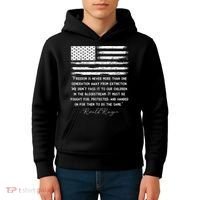 Ronald Reagan Conservative Anti Democrat Kids Hoodie thumb 4