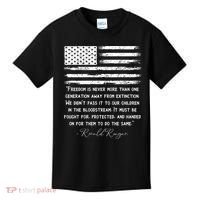 Ronald Reagan Conservative Anti Democrat Kids T-Shirt thumb 0