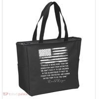 Ronald Reagan Conservative Anti Democrat Tote Bag thumb 2
