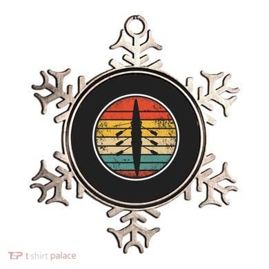 Retro Rowing Crew Boat Vintage Rower Row Team Ornament