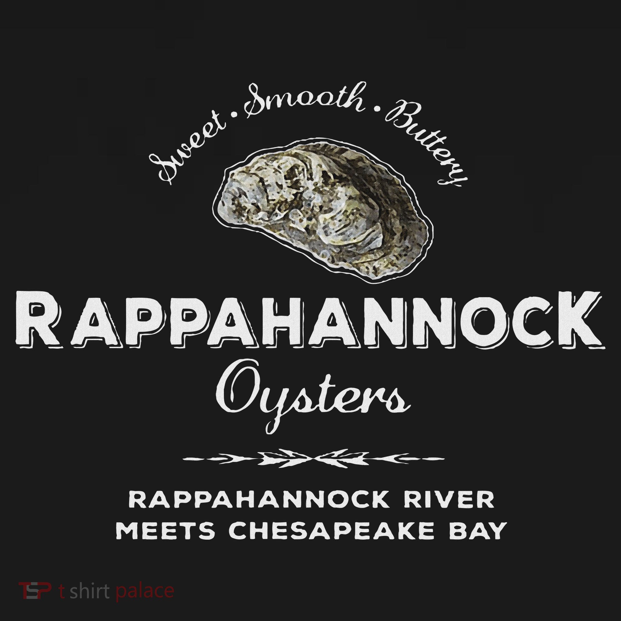 Rappahannock River Chesapeake Bay Seafood East Coast Oysters Sweatshirt