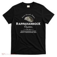 Rappahannock River Chesapeake Bay Seafood East Coast Oysters T-Shirt thumb 0