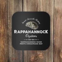 Rappahannock River Chesapeake Bay Seafood East Coast Oysters Coaster thumb 0