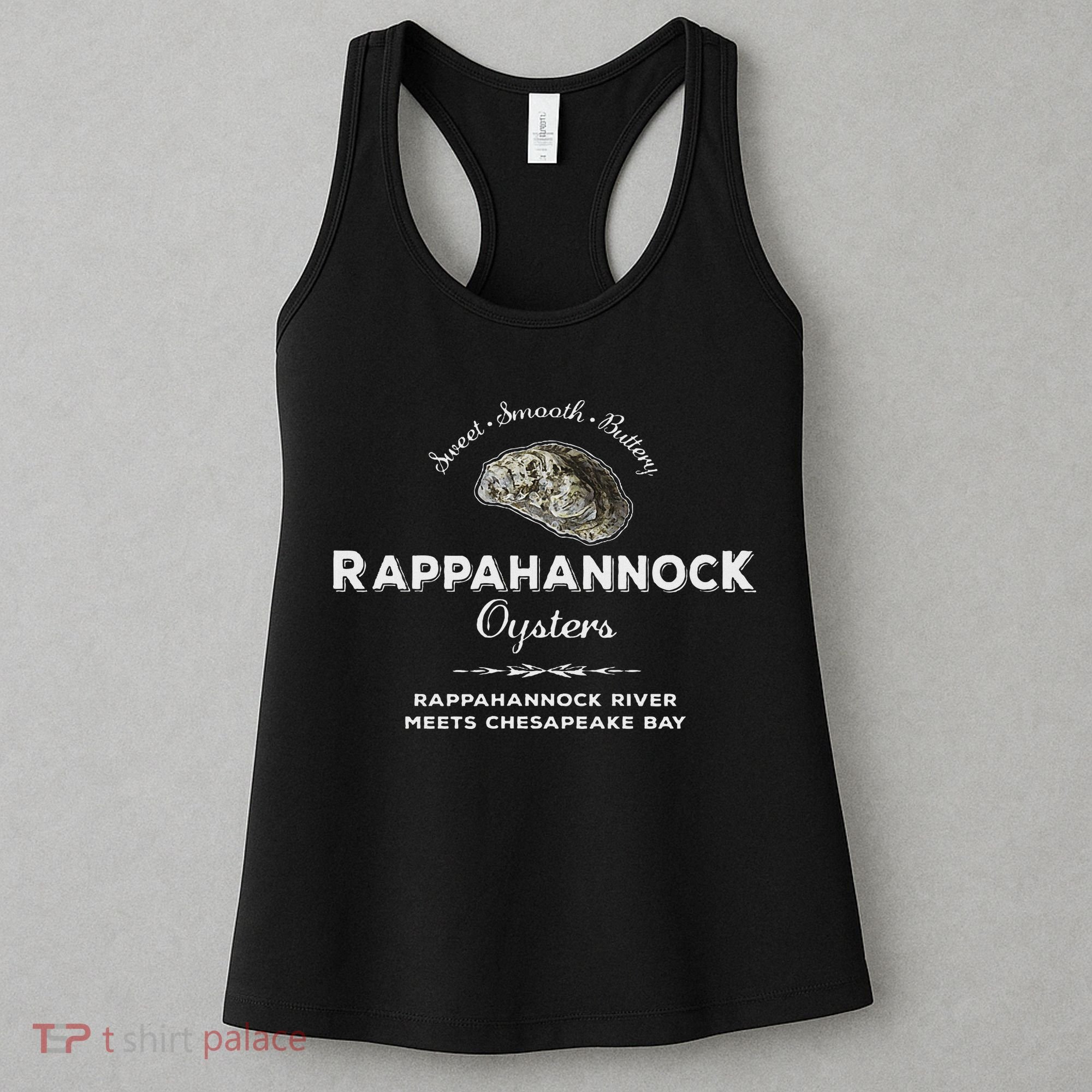 Rappahannock River Chesapeake Bay Seafood East Coast Oysters Women's Tank Top