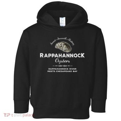 Rappahannock River Chesapeake Bay Seafood East Coast Oysters Toddler Hoodie