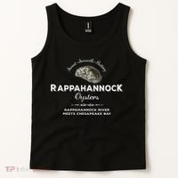 Rappahannock River Chesapeake Bay Seafood East Coast Oysters Tank Top thumb 2