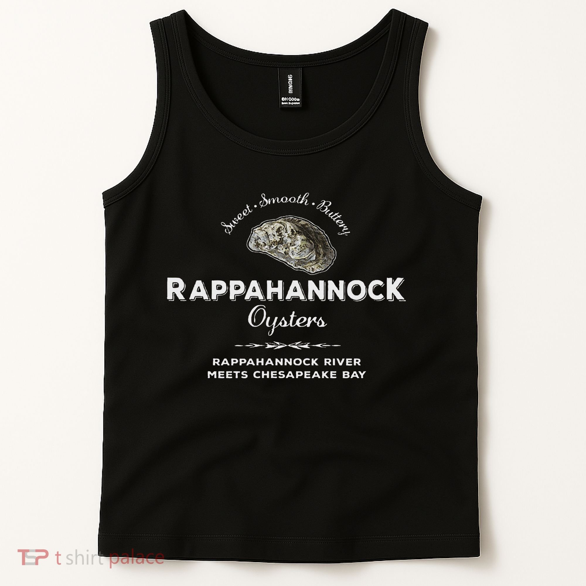Rappahannock River Chesapeake Bay Seafood East Coast Oysters Tank Top