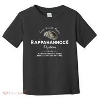 Rappahannock River Chesapeake Bay Seafood East Coast Oysters Toddler T-Shirt thumb 0