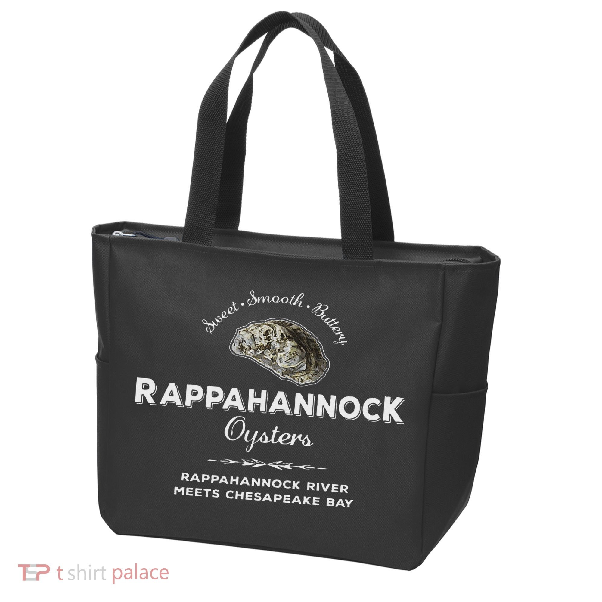 Rappahannock River Chesapeake Bay Seafood East Coast Oysters Tote Bag