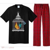 RED ROOSTER COCK MALE CHASTITY Chicken In Cage Pajama Set thumb 0
