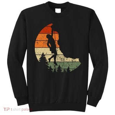 Retro Rock Climbing Vintage Climber Sweatshirt