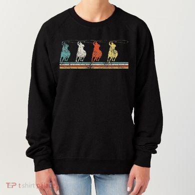 Roping Rodeo Cowboy Women's Sweatshirt