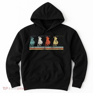 Roping Rodeo Cowboy Hoodie