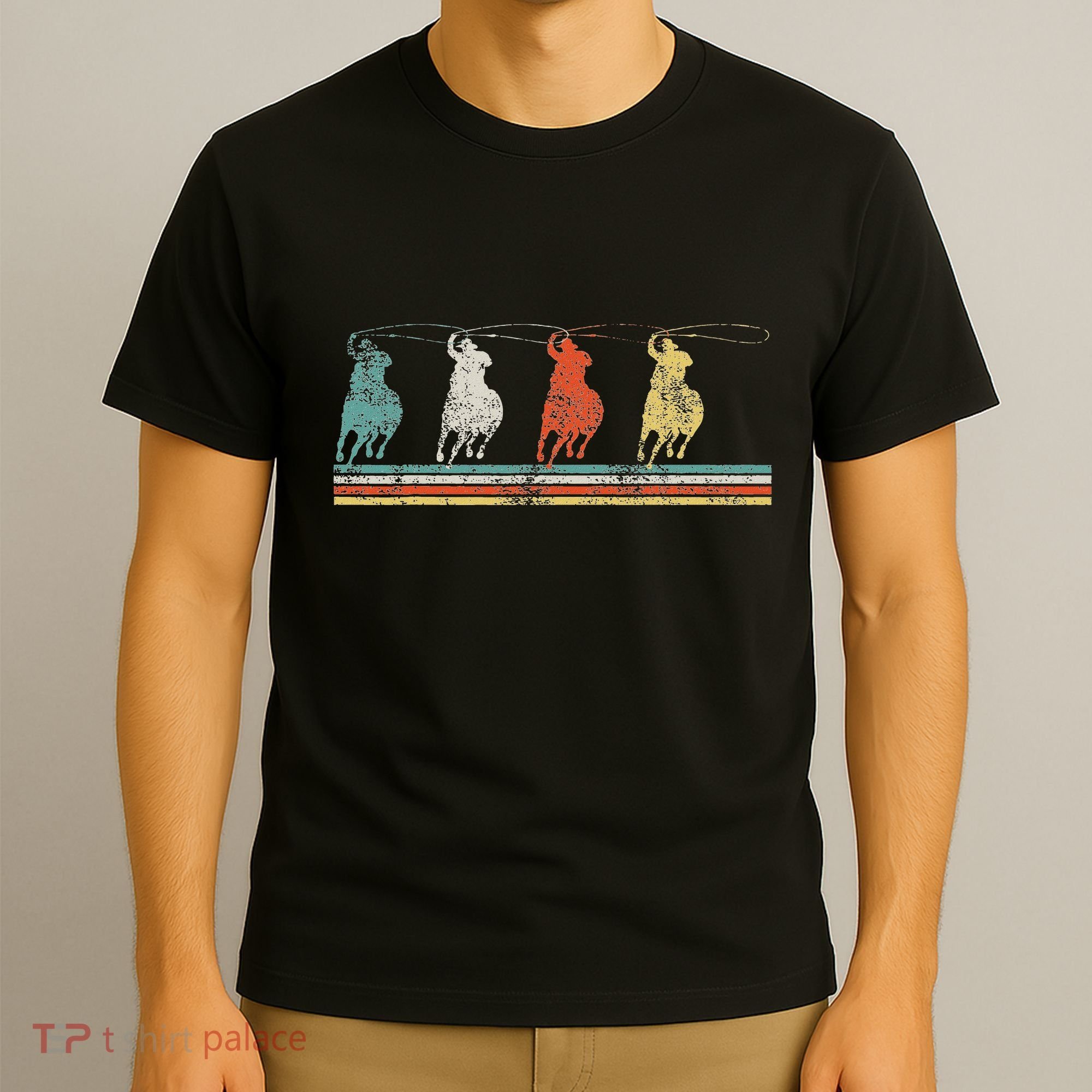 Roping Rodeo Cowboy T-Shirt