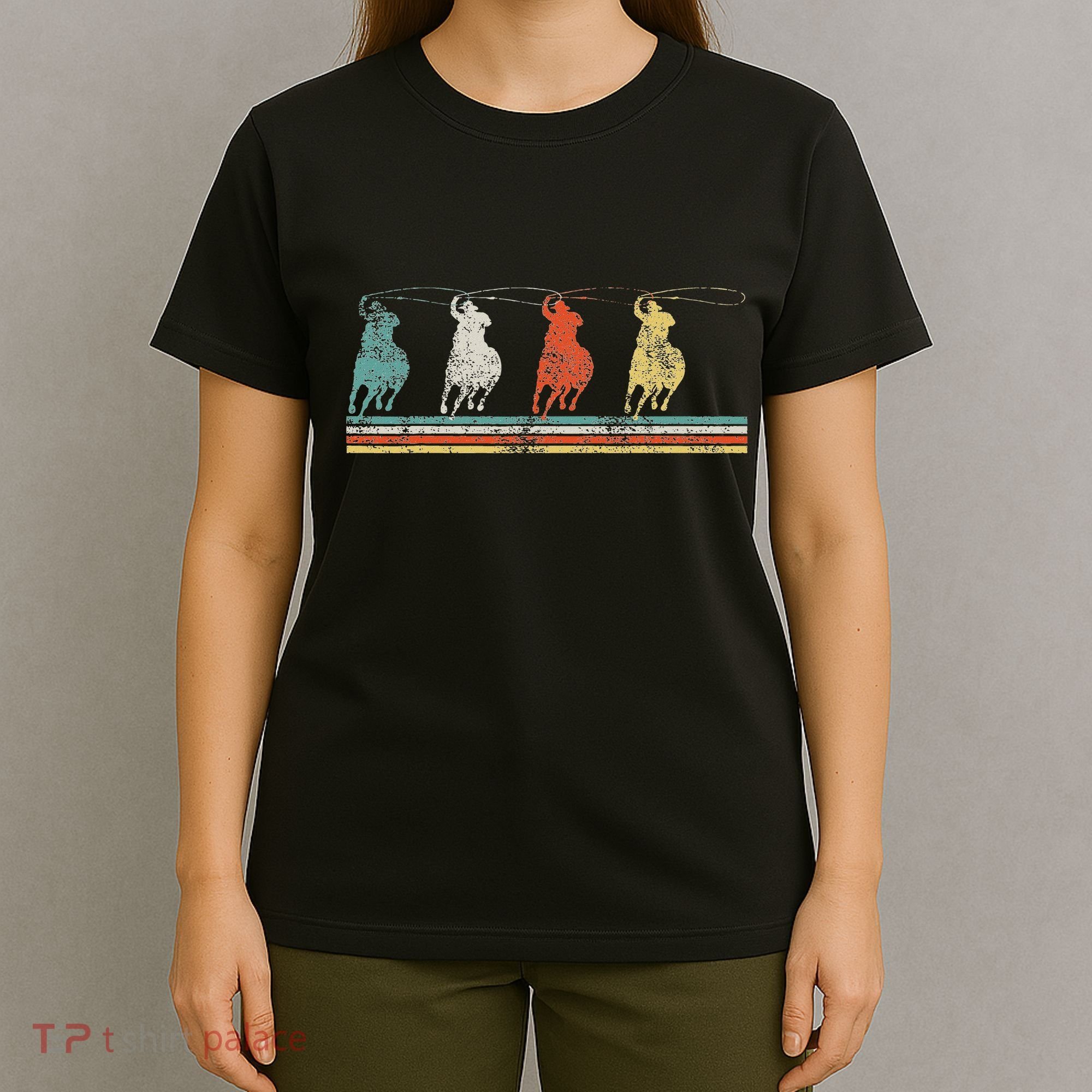 Roping Rodeo Cowboy T-Shirt