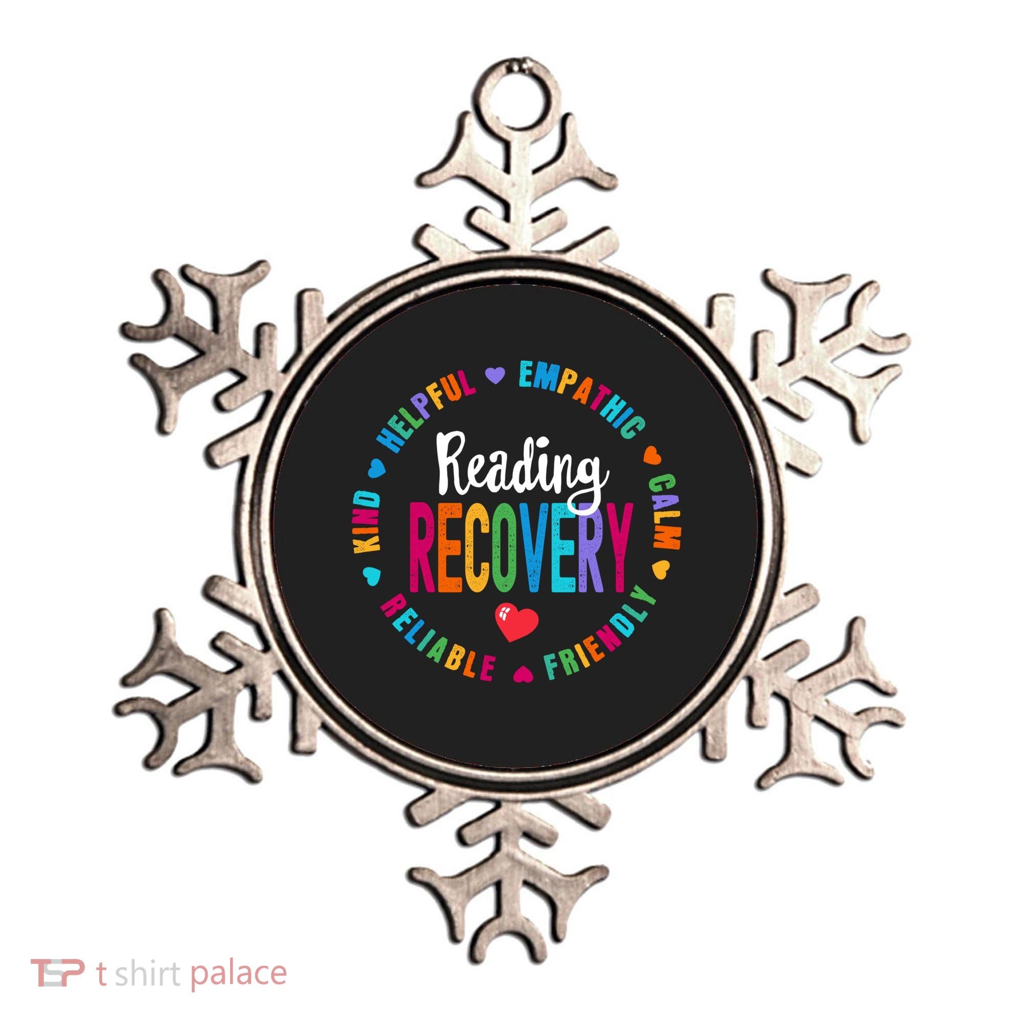 Reading Recovery Coach Teacher Specialist Literacy Gift Ornament